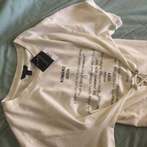 Top shop romance stylish t shirt